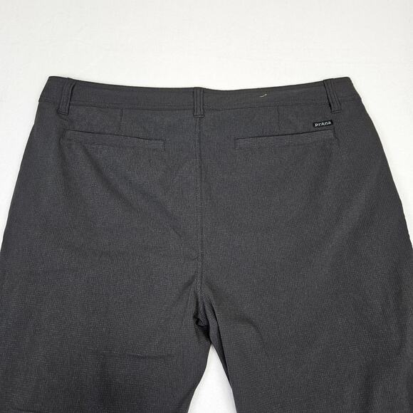 Prana Hybridizer Drawstring Jogger Mens 38 Dark Gray Hiking Outdoor Lightweight - Picture 7 of 14